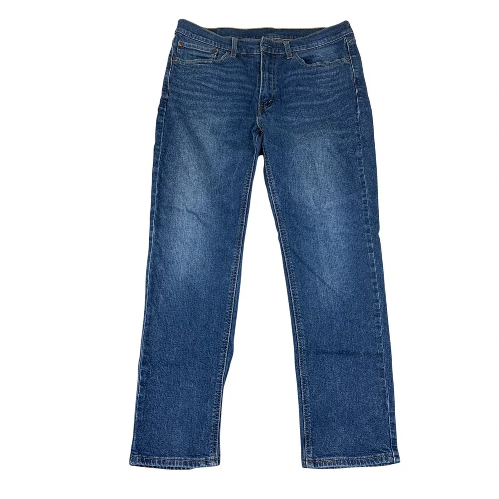 Levis‎ 541 Athletic Taper Mens Blue Jeans Denim Medium Wash 34x32* READ